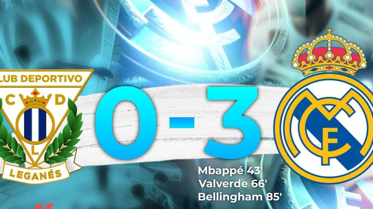 CD Leganés 0-3 Real Madrid, en directo | Sigue aquí el pospartido