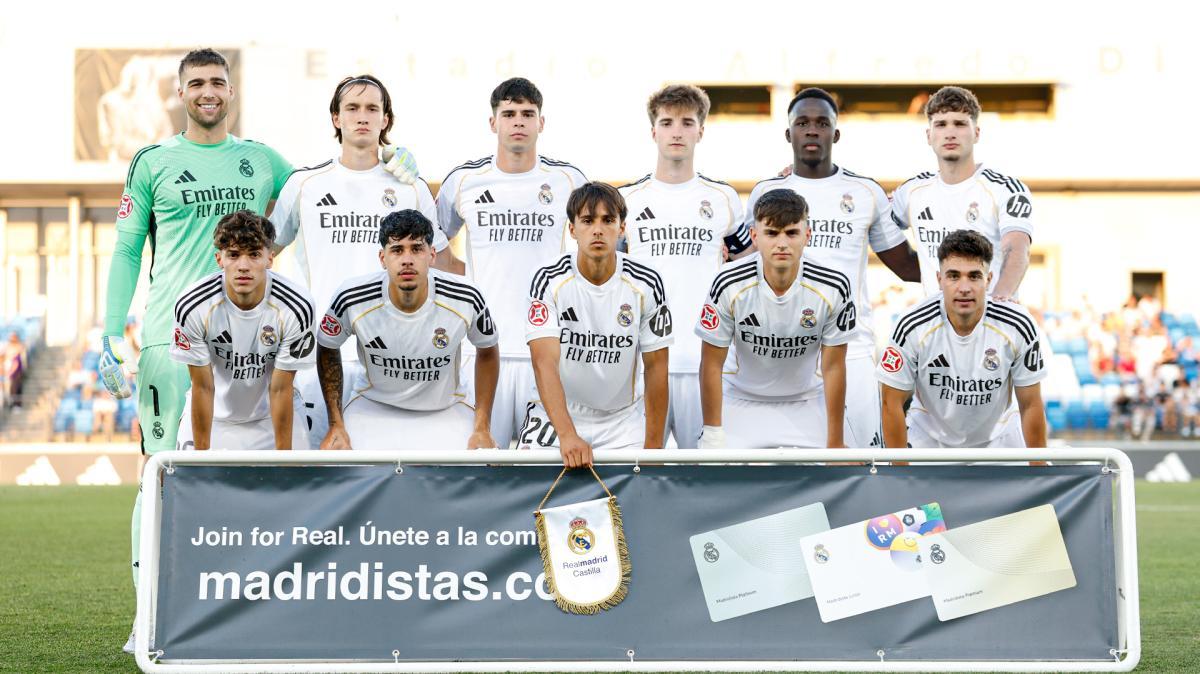 El Real Madrid presume de cantera con España el europeo sub-19