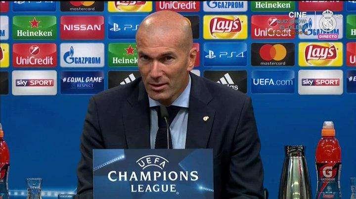Zidane, en rueda de prensa: "El Chelsea es un buen equipo. Valverde..."