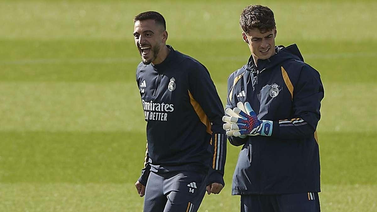 Las mejores imágenes del último entrenamiento del Real Madrid antes del clásico