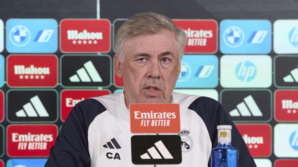 Ancelotti desvela sus planes para la portería del Real Madrid