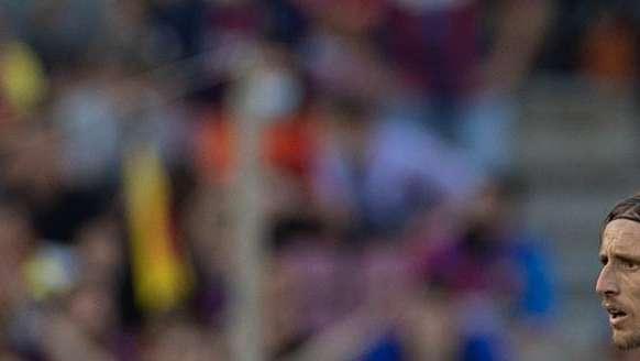 Luka Modric, baja de última hora para el partido contra el Osasuna 