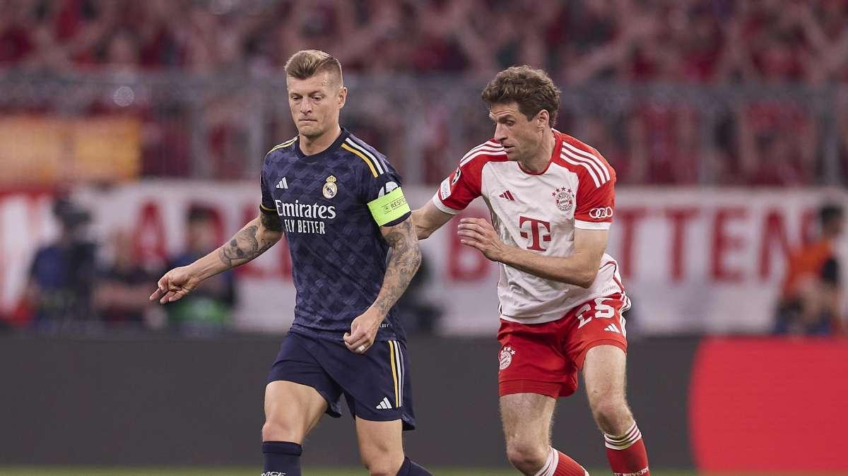 La eliminatoria Bayern-Real Madrid en estadísticas