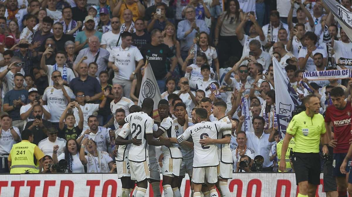FINAL | Real Madrid 4-0 Osasuna: victoria plácida con exhibición de Bellingham
