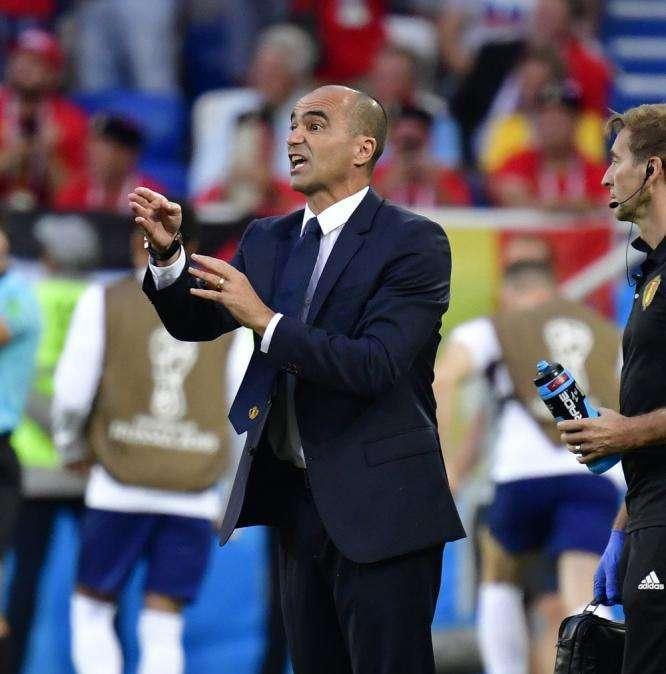 Roberto Martínez desvía los tiros al ser preguntado por el banquillo del Madrid