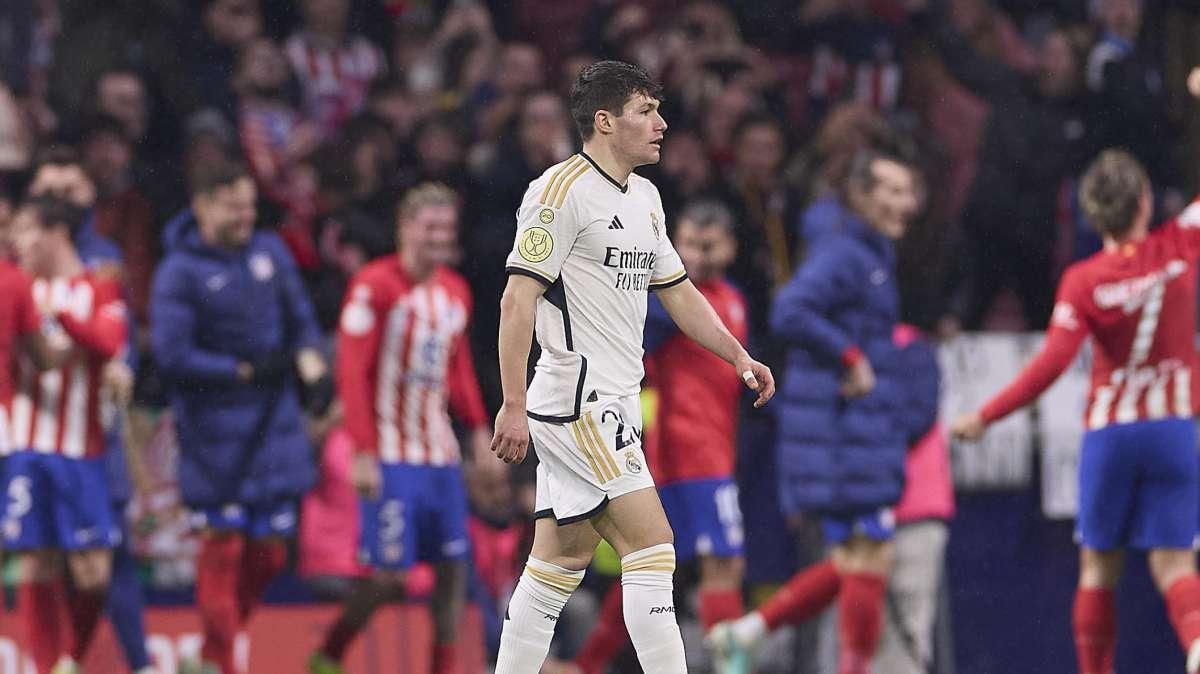 Fran García es duda para el derbi contra el Atlético
