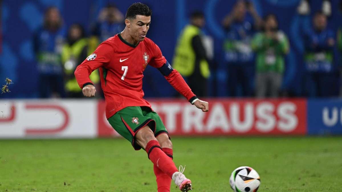 Pillan a Cristiano Ronaldo entrenando con el Real Madrid