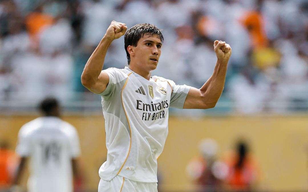 Gonzalo García: "Marcar con esta camiseta es absolutamente increíble"