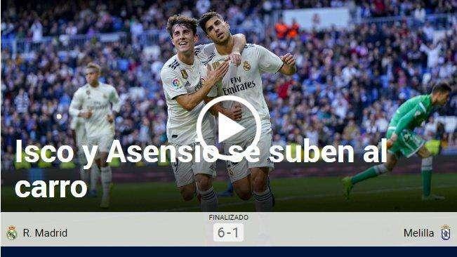 MARCA destaca una oportunidad aprovechada: "Isco y Asensio se suben al carro"