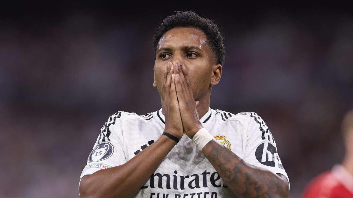 Rodrygo no aprovecha su oportunidad como titular: debut gris en Champions