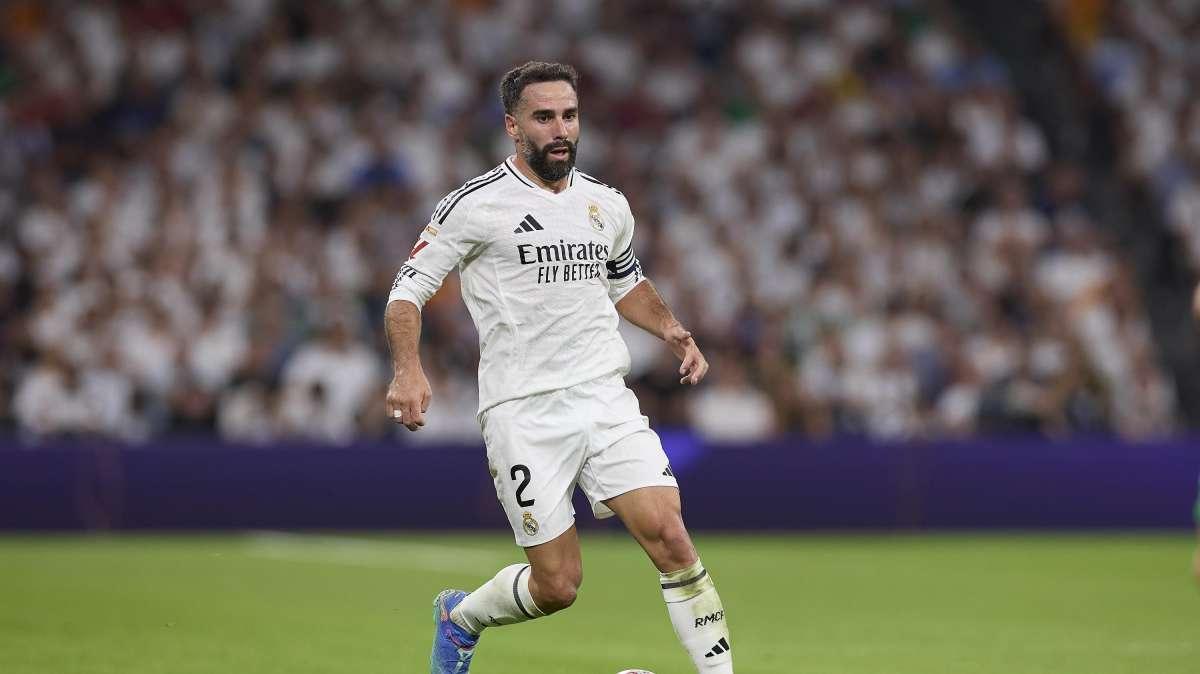 Carvajal, la gran sorpresa en el último entrenamiento del Real Madrid