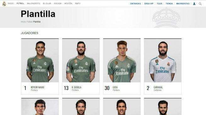 OFICIAL - El Madrid ya presume del nuevo tercer portero en el primer equipo