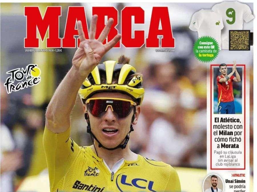 PORTADA | Marca: "El ciclista del siglo"