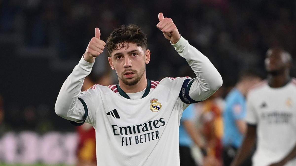 Fede Valverde sobre el partido: "Disfruto jugando por este escudo"