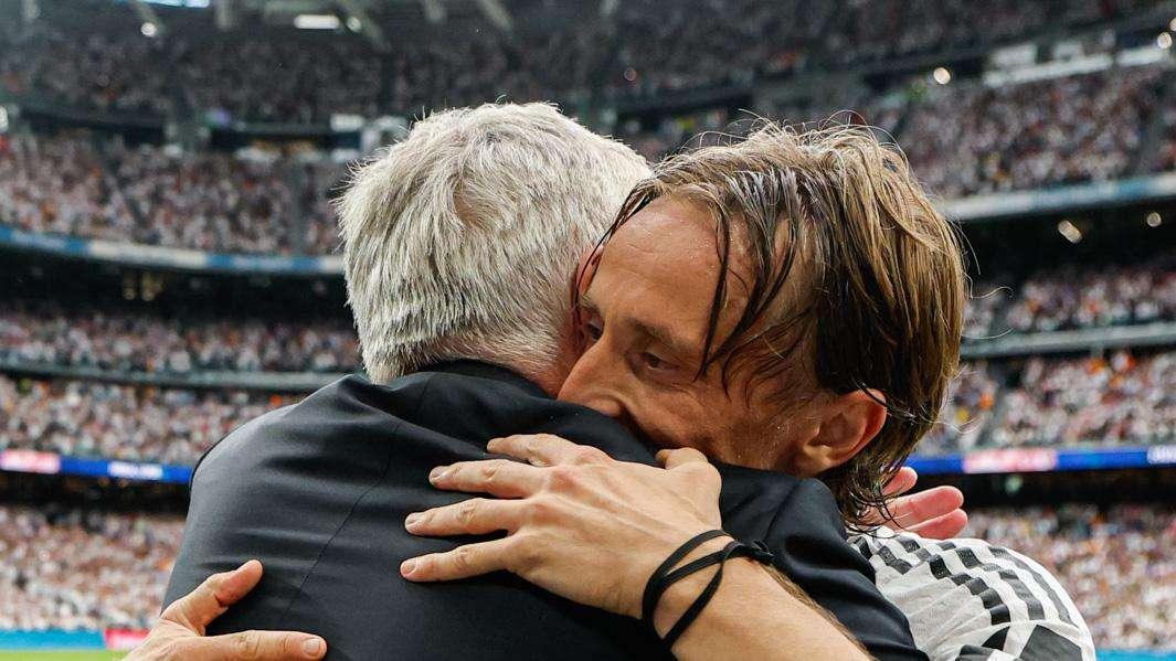 Las reacciones a las despedidas de Modric y Ancelotti
