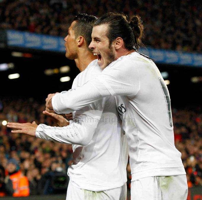 Mala asociación de la BBC. Ante el Nápoles, Cristiano y Bale no se dieron ni un pase entre ellos 
