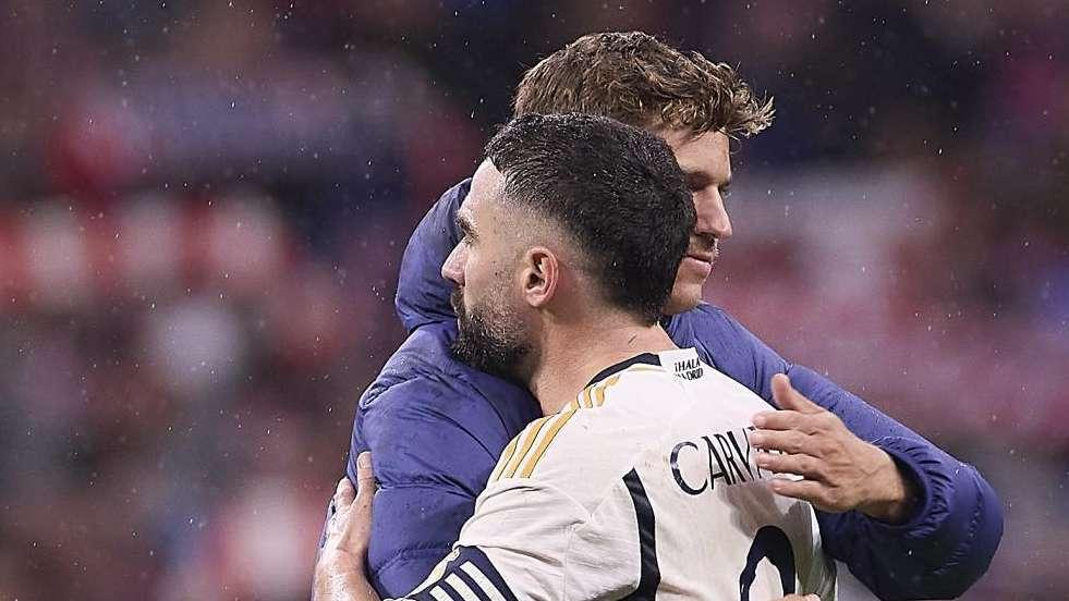 Llorente estalla y tanto Lucas como Carvajal apoyan su enfado por la gestión de la DANA: "Es una vergüenza"