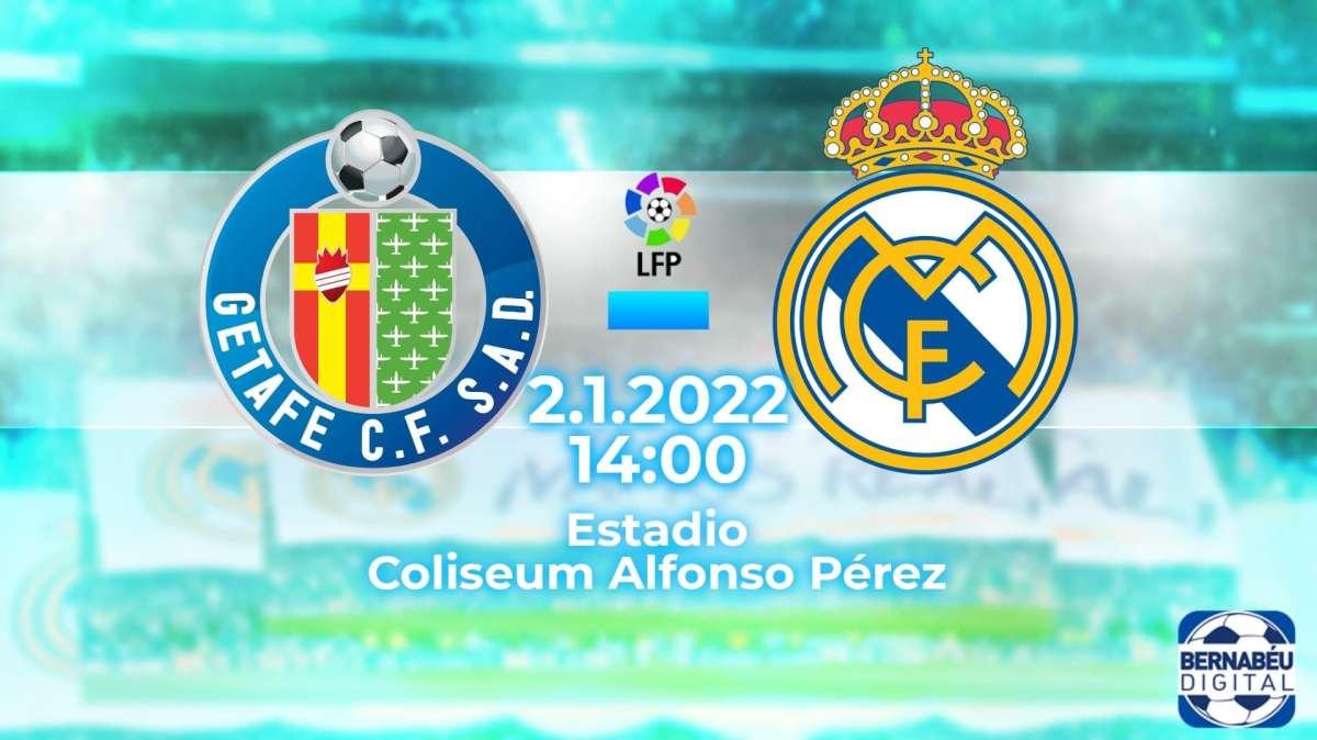 Getafe 1-0 Real Madrid, en directo | Los blancos inician el año con un batacazo