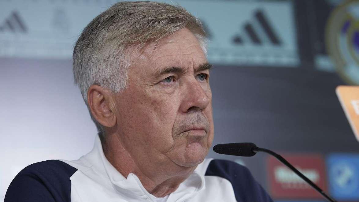 Carlo Ancelotti en rueda de prensa: "Estoy preocupado por el caso Negreira; es un asunto grave"