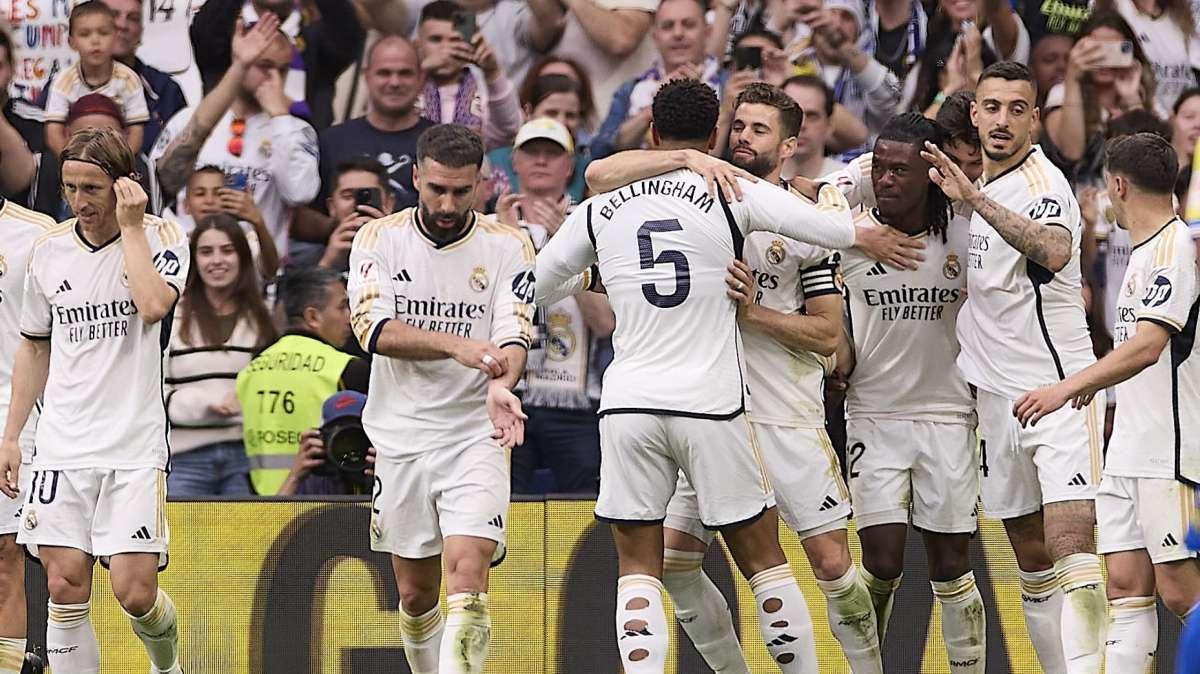 El Madrid cumple a la espera de que el Girona dicte sentencia: la crónica