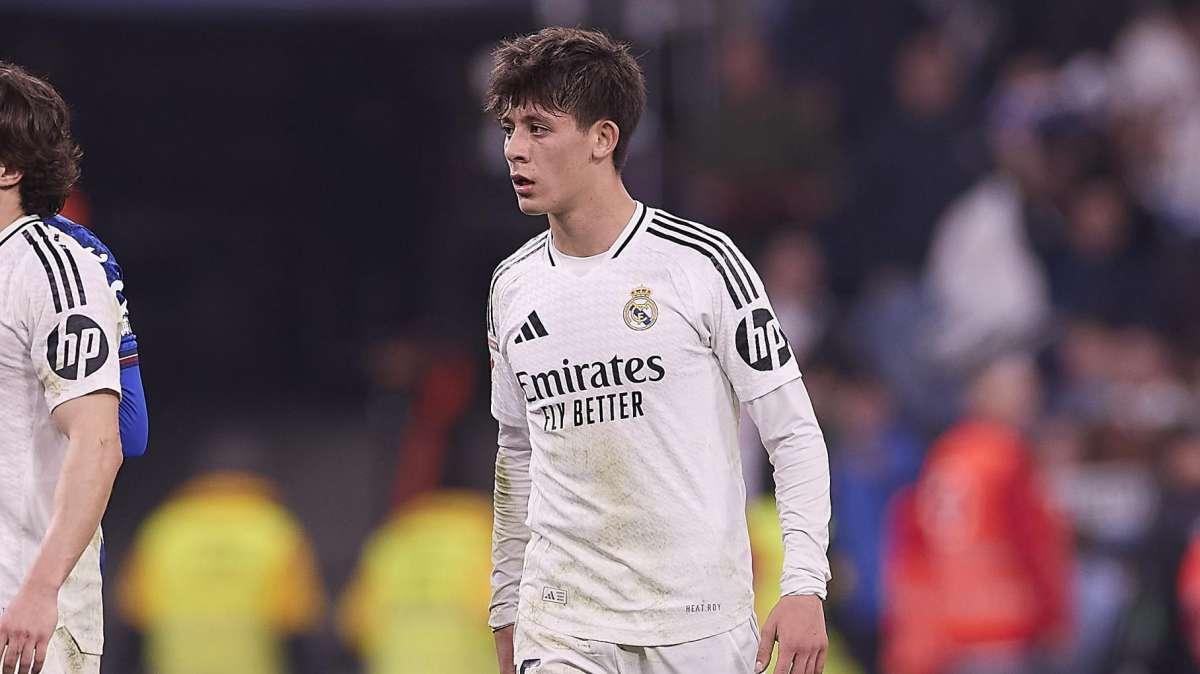 Arda Güler es titular en Vallecas: Vinicius es suplente