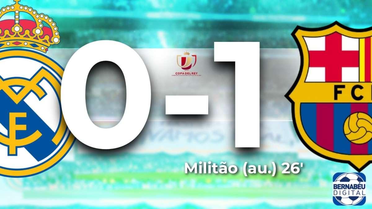 Real Madrid 0-1 FC Barcelona, FINAL | Toca remontar en el Camp Nou