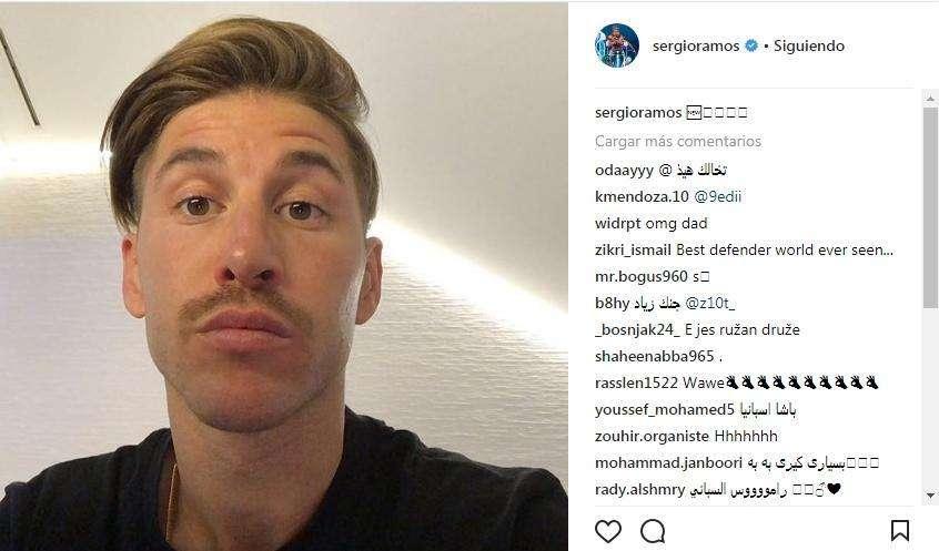 La reacción de las redes sociales al cambio de 'look' de Ramos