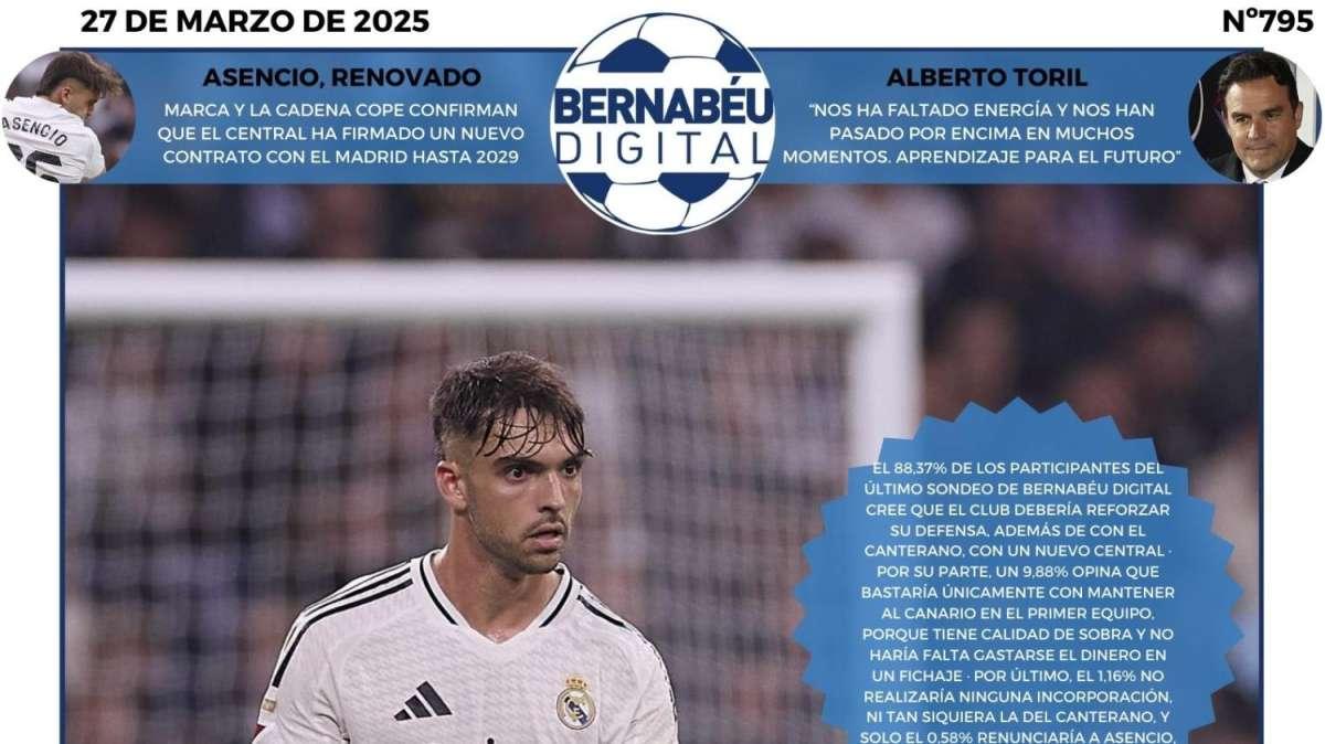 La afición del Real Madrid pide el fichaje de un central en la portada BD