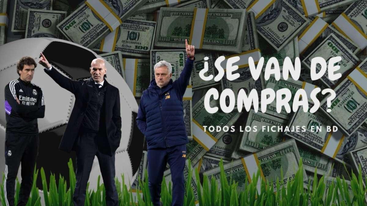 Zidane y Mourinho siguen en la mente de Florentino