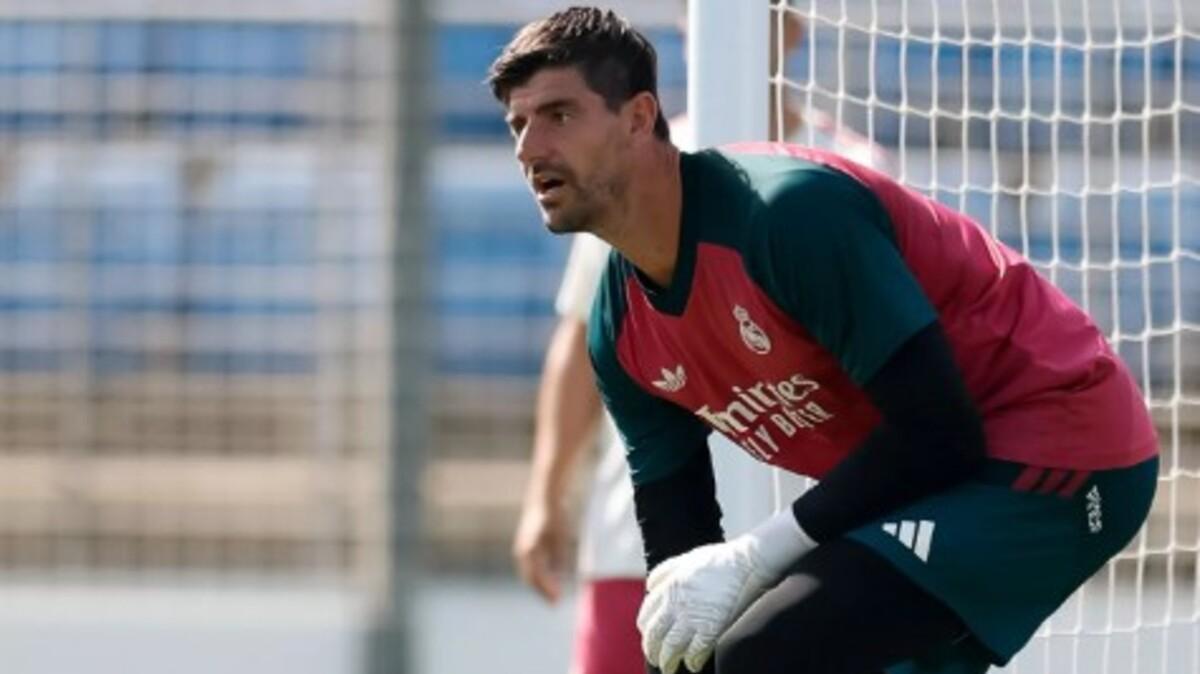 El Courtois más comprometido: "Vine un par de días antes"