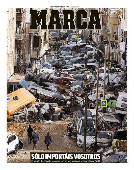 Marca abre con el desastre de la DANA: "Solo importáis vosotros"
