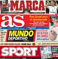Las portadas deportivas del 17 de junio de 2023