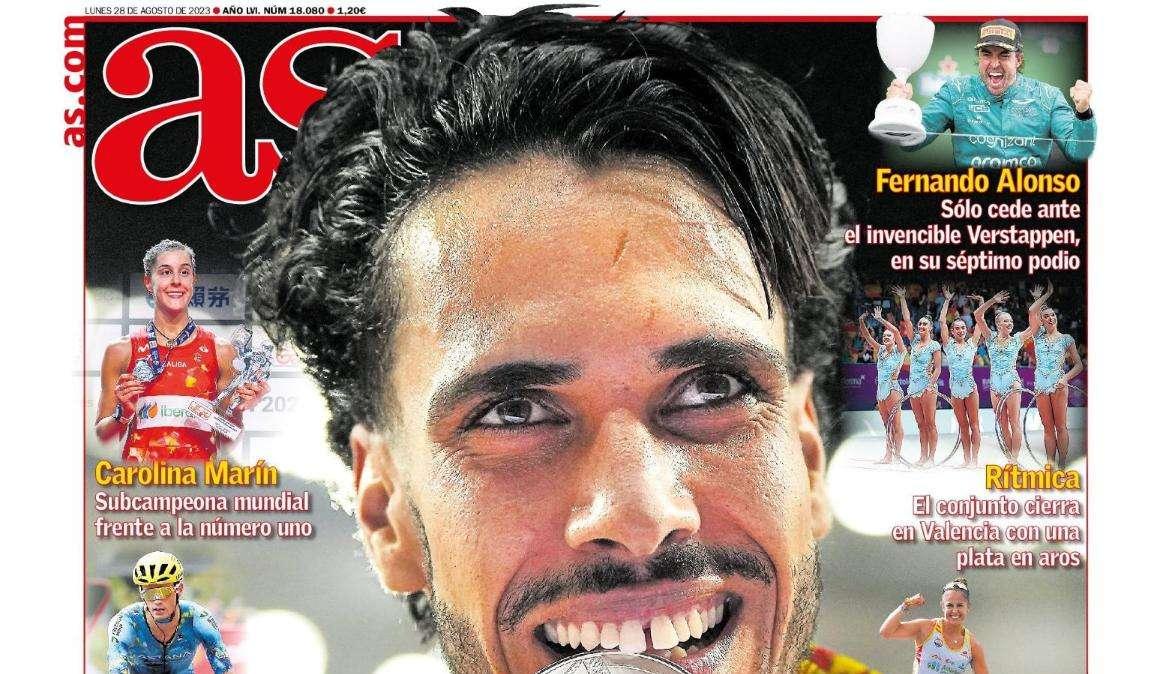 PORTADA | AS: "Inquietud por Vinicius"