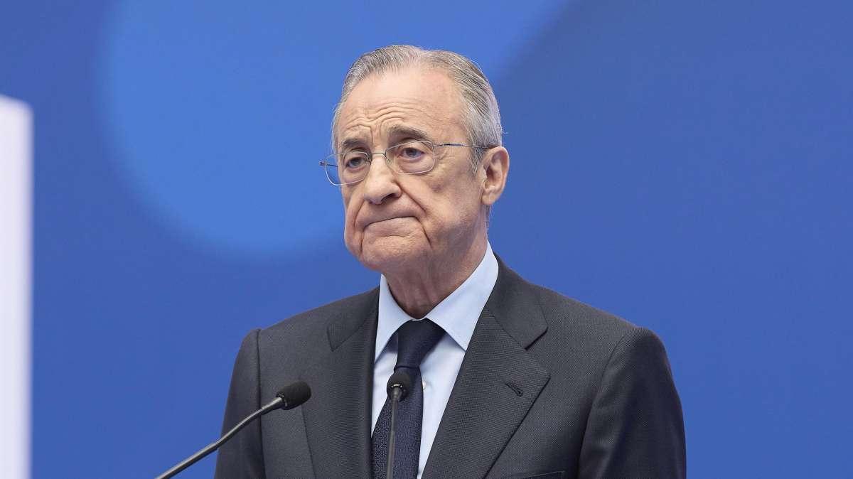 Florentino Pérez, como nunca antes se le había visto 
