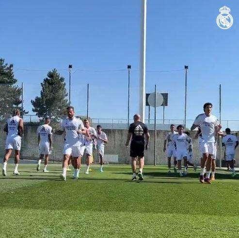 VÍDEO | La vuelta del Real Madrid a los entrenamientos