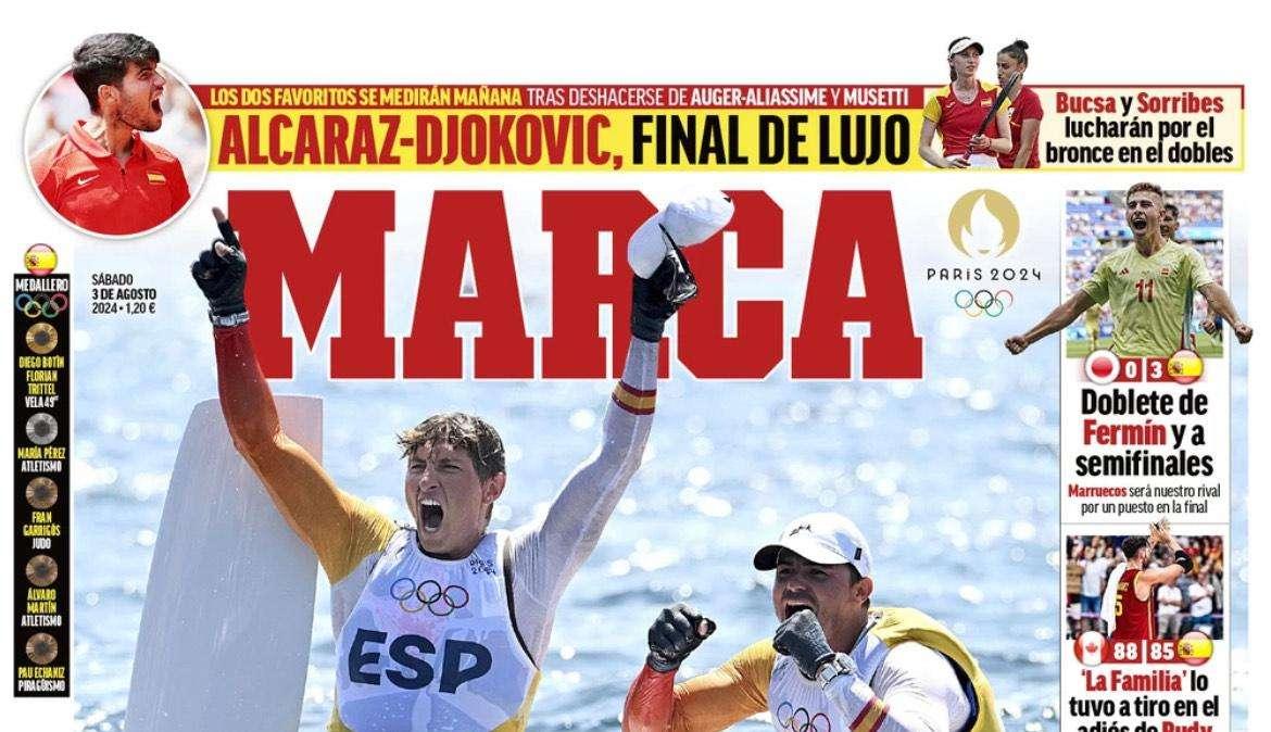 PORTADA | Marca: "¡El primer oro!”
