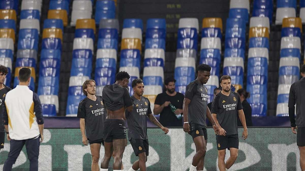 Susto para el Real Madrid en Nápoles: ha habido un terremoto