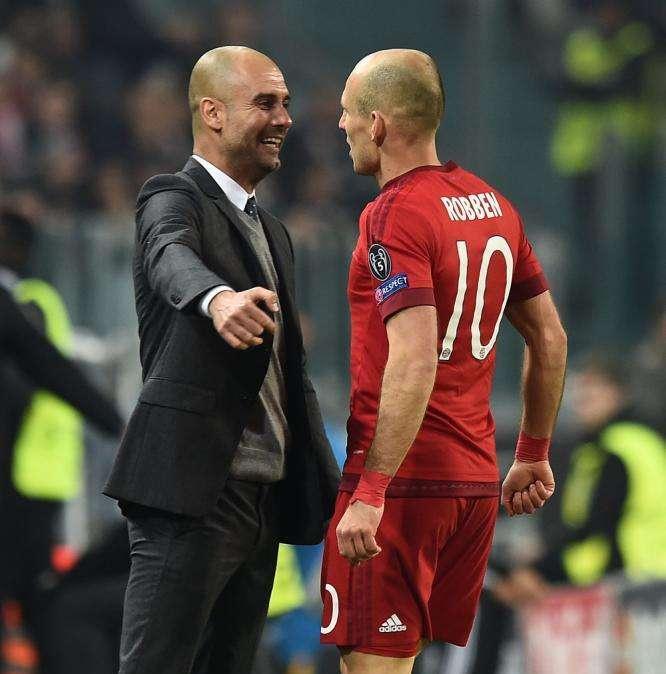 Robben se queda con Guardiola: "Es el mejor"