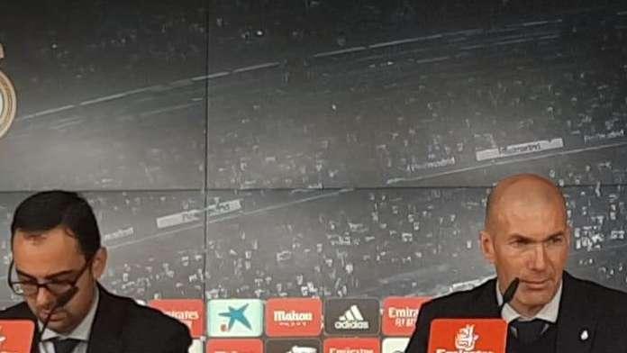 Zinedine Zidane, en rueda de prensa: "La derrota es rendirse"