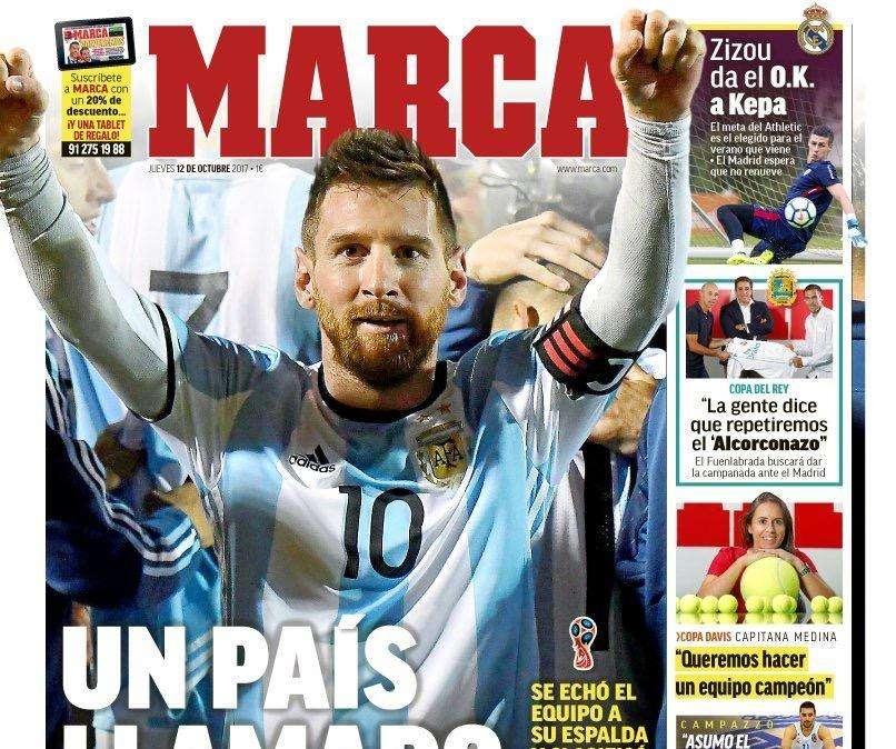 PORTADA - Marca informa del elegido para el año que viene: "Zidane da el OK a Kepa"