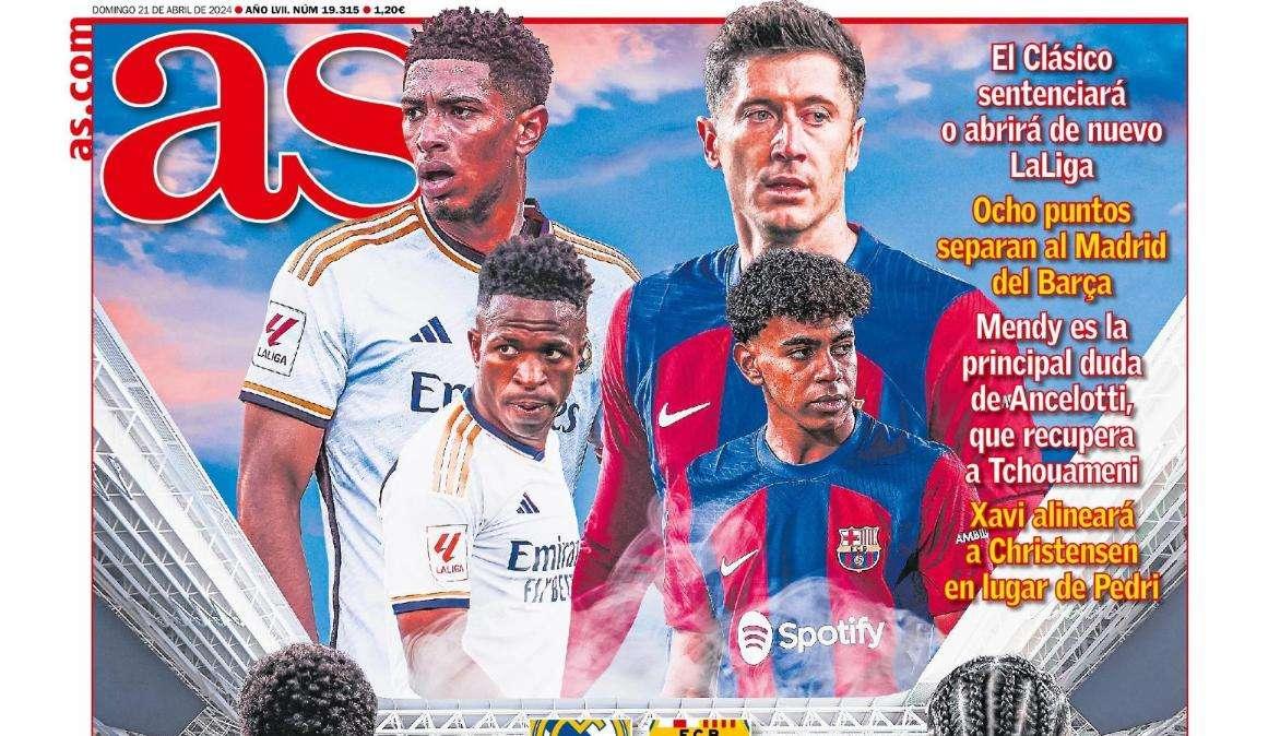 PORTADA | AS: "Primer match-ball"