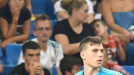 Lunin: "¿Mi futuro? No sé nada del Real Madrid para la próxima temporada"