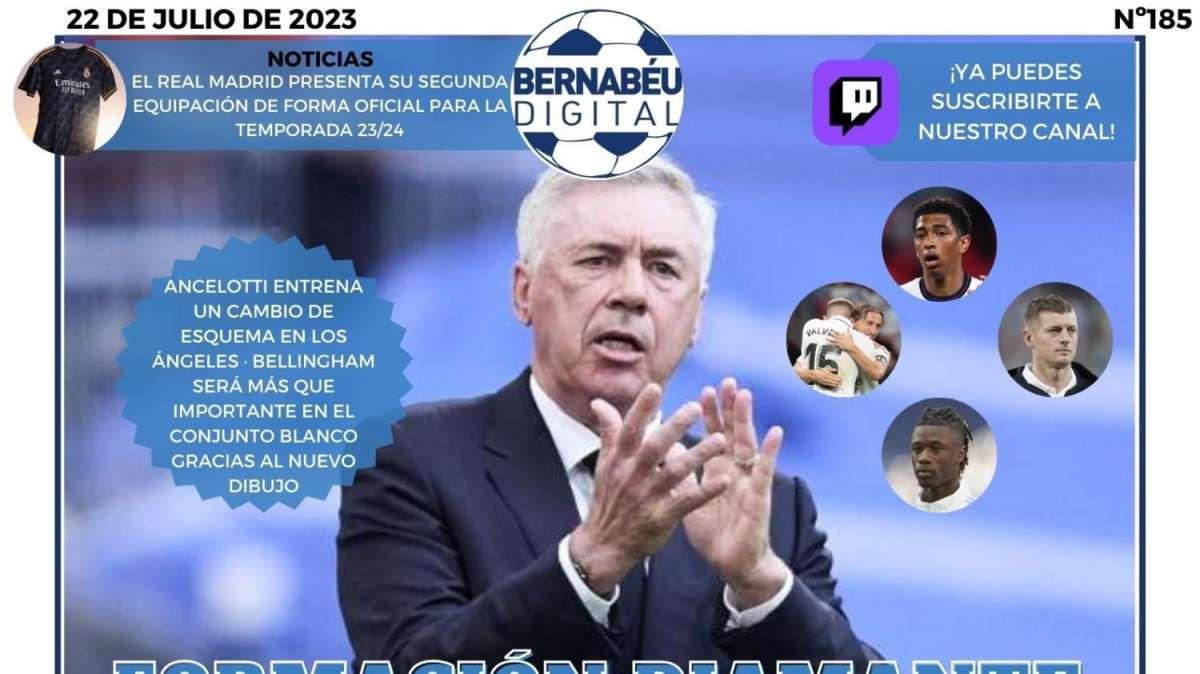 PORTADA BD | "Formación diamante en el Real Madrid" / "Se queda en tierra"
