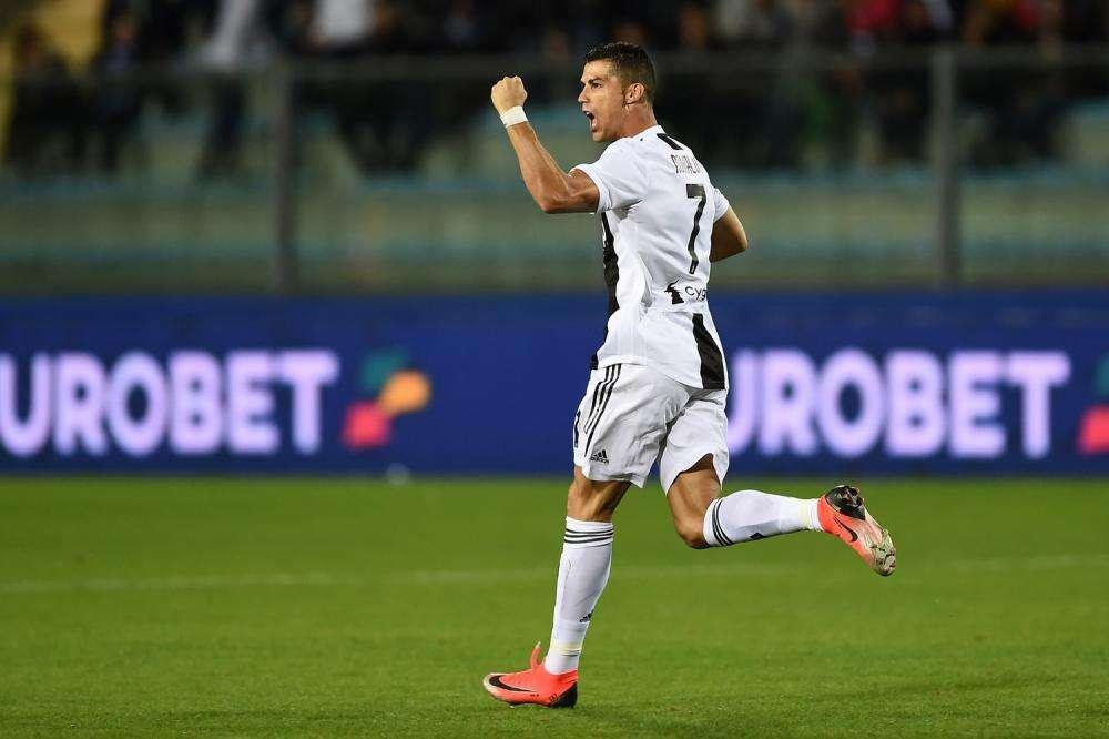 Doblete de Cristiano para remontar al Empoli: ya es el jugador de Italia que más goles produce