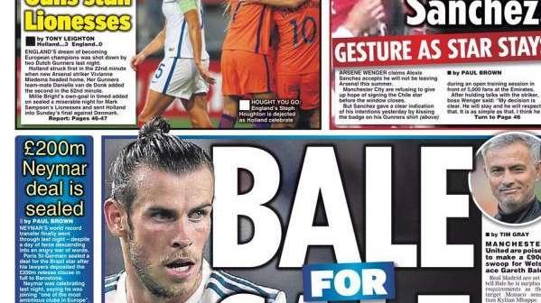 Star Sport - Bale a la venta: el United prepara una mega oferta por el galés
