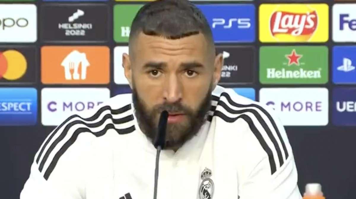 Benzema, en rueda de prensa: "¿Delantero suplente? Aquí hay muchos jugadores"