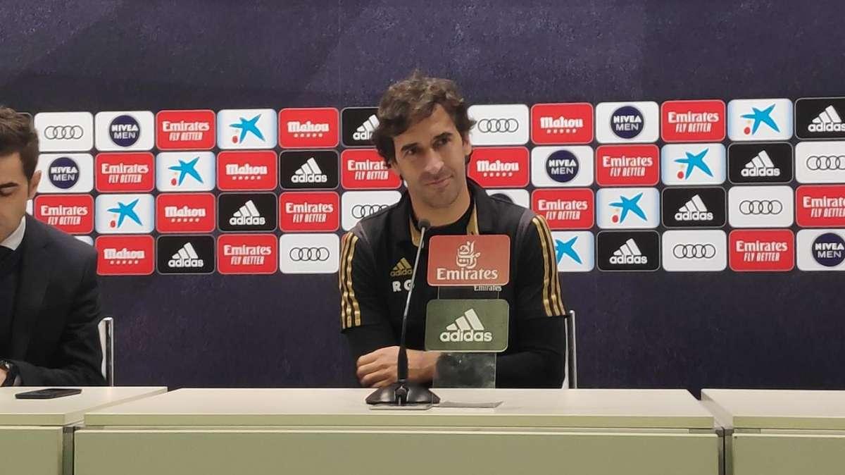 Raúl a BD en rueda de prensa: "La realidad fuera del Real Madrid es totalmente diferente"
