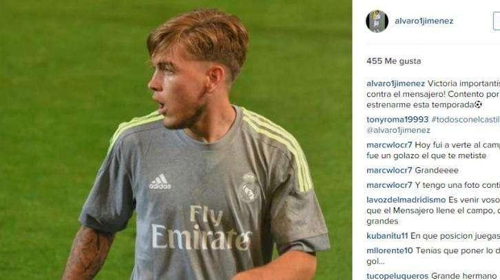 Álvaro Jiménez se estrena como goleador esta temporada