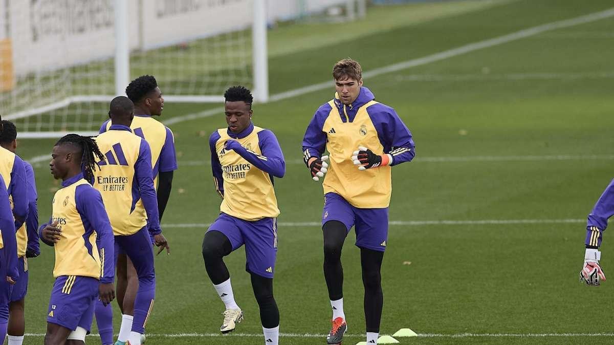 El Real Madrid prepara el partido contra el Rayo con cinco bajas
