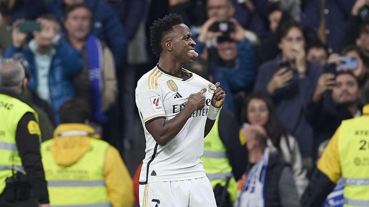 Real Madrid - Valencia CF I Sonríe, marca y baila, volvió el mejor Vini Jr